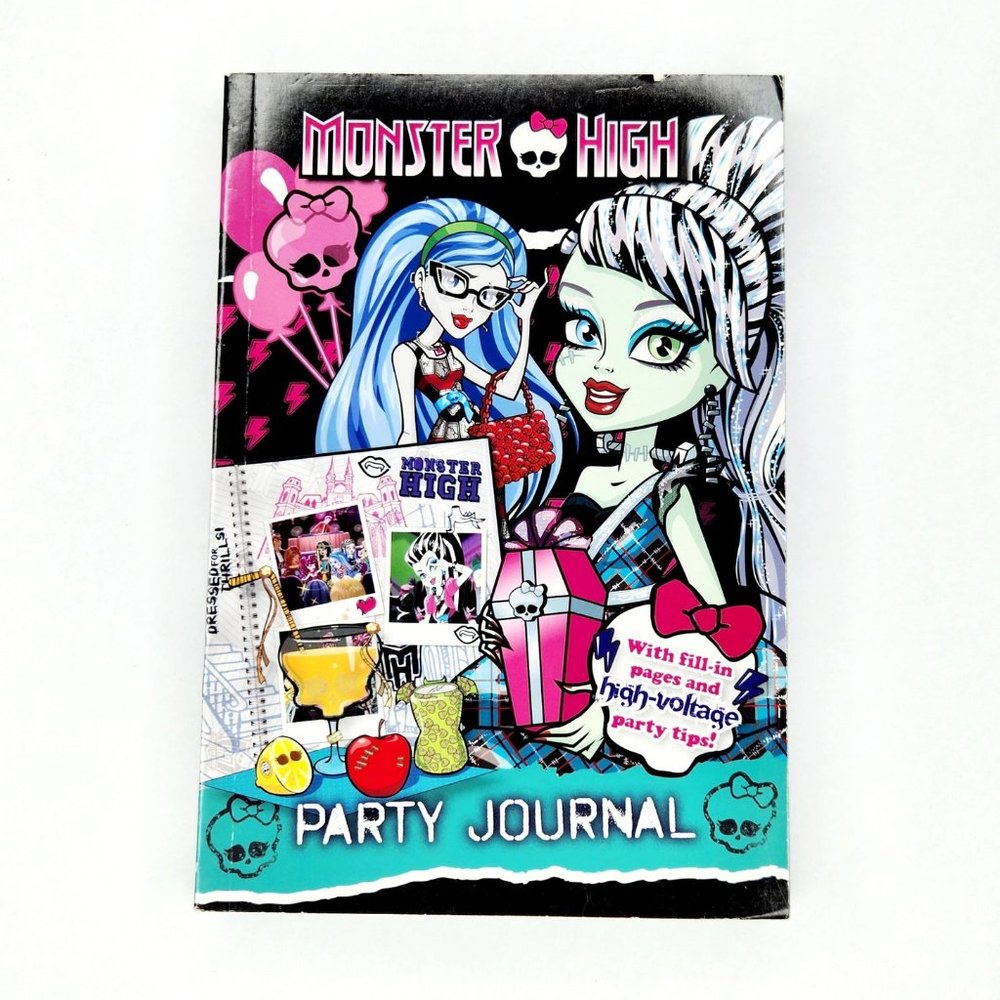 Monster High Party Journal: With Fill-in Pages and High-Voltage Party Tips!